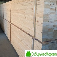 Строганная доска 50x100x6000 мм из сосны