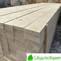 Строганная доска 50x100x6000 мм из сосны